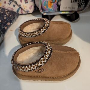 UGG Kids Brown Slippers